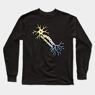 Reach Your Potential - Neuron Brain Motivation Long Sleeve T-Shirt